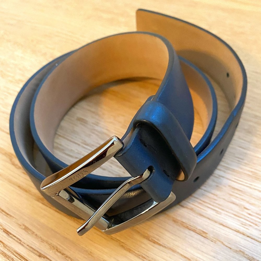 Tod's Men's Belt Navy